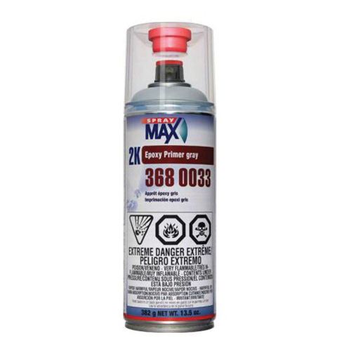 SprayMax® 3680033 Gray Universal 2K Epoxy Primer Filler Aerosol - Spraymax Aerosols