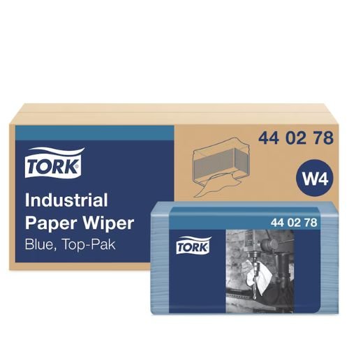 Tork 440278A Lint Free Industrial Wipe | Case of 5 | 4 Ply - Tork Shop Supplies