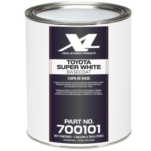 Excel Toyota 040 Super White Basecoat Paint - Excel Automotive Paint