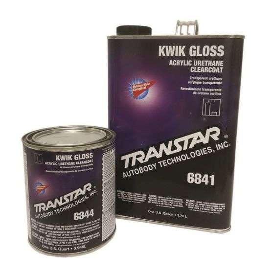 TRANSTAR® 6841 4:1 Kwik Gloss Acrylic Urethane Clearcoat, 1 gal - Transtar Clear Coat