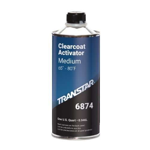 TRANSTAR 6874 Medium Activator for 6800 Clearcoats, 1 Qt - Transtar Paint Activators