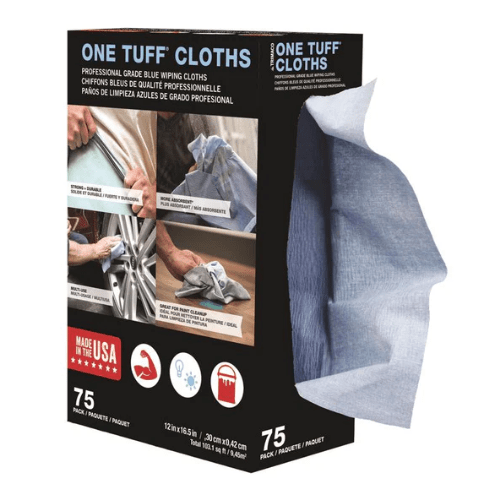 TRIMACO ONE TUFF 84075 Professional Grade Wiper Cloth, 75 pc - Trimaco Shop Supplies