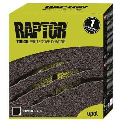 U-POL® 0820VG Low VOC Raptor Kit, 1 gal, Black - UPOL Truck Bed Liners