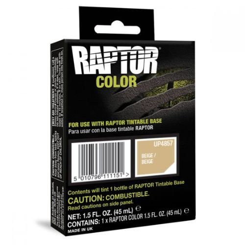 U-POL RAPTOR Beige Color Tint Pouch for 1 Liter Bottle - UPOL Truck Bed Liners
