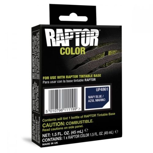 U-POL RAPTOR Navy Blue Color Tint Pouch for 1 Liter Bottle - UPOL Truck Bed Liners