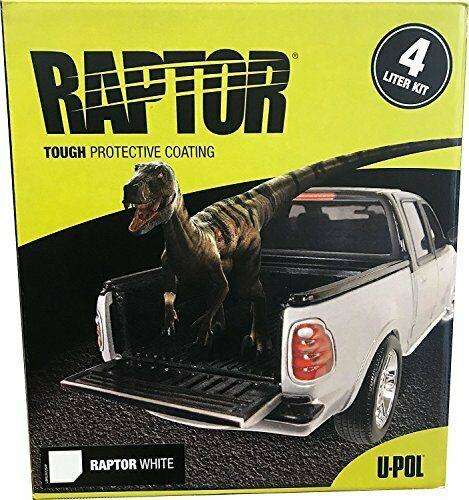 U-POL® RAPTOR® UP4807 National Rule Raptor Kit, 1 gal, White - UPOL Truck Bed Liners