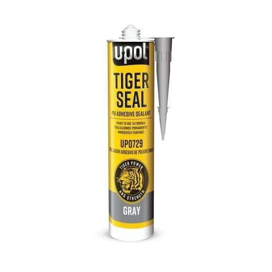 U-POL TIGER SEAL UP0729 1K Gray Seam Sealer, 310 mL Cartridge - UPOL Seam Sealers