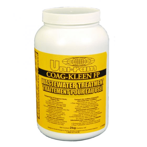 Uni-ram 102-8300 COAG-KLEEN FP Spray Gun Cleaner Powder, 2 kg Can - Uni-ram Spray Guns