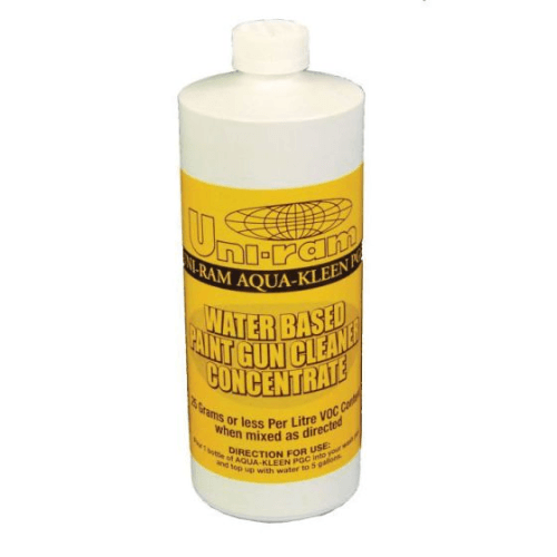 Uni-ram Aqua-Kleen 102-8200 Paint Gun Cleaner, 1 Qt - Uni-ram Spray Guns