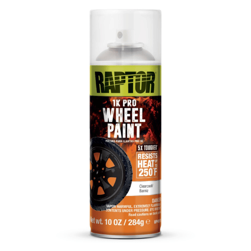 Upol Raptor Quick Dry Gloss Clearcoat for Wheel Paint, 10 oz - UPOL Aerosols