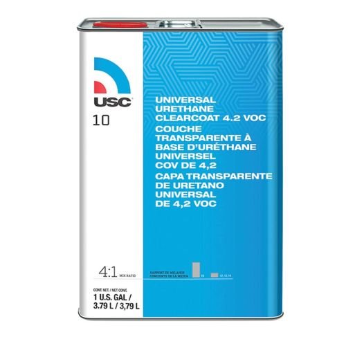 USC 10-1 10 High-Build Urethane Clear Coat, 1 gal, 4:1 Mixing - USC Clear Coat