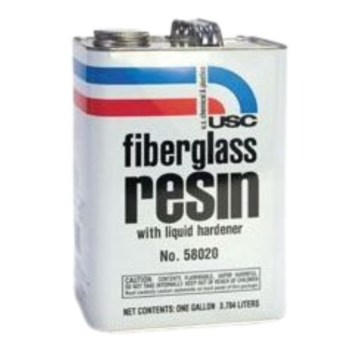 USC 58020 Amber Fiberglass Resin, Gallon - USC Body Fillers