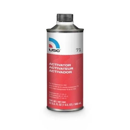 USC® 71-4 Activator for High-Build Hyper Clearcoat, qt - USC Paint Activators
