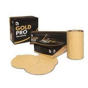 USC Gold Pro 80 Grit 6" PSA Sanding Disc 082306, 100 per Box - USC Sandpaper