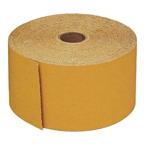 USC Gold Pro 087114 320 Grit PSA Abrasive Sheet Roll, 2.75 in x 25 yd - USC Sandpaper