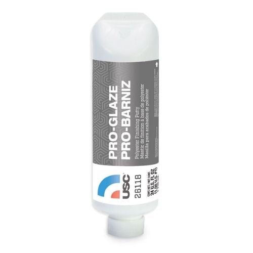 USC® PRO-GLAZE™ 26118 Polyester Finishing Putty, 24 oz - USC Body Fillers