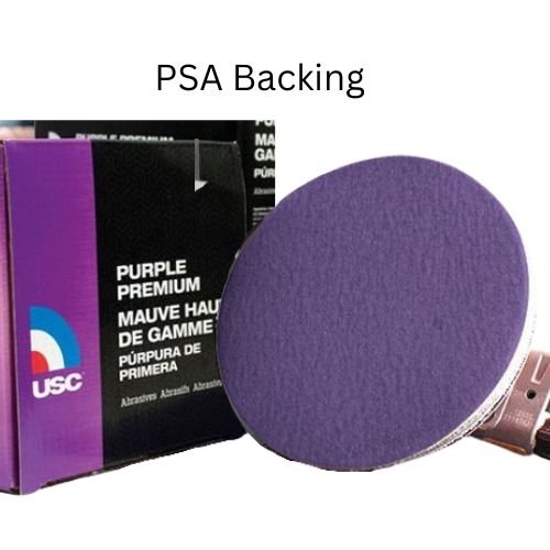 USC Purple Premium 320 Grit 6 in PSA Sanding Disc #991314, 50 pc - USC Sandpaper
