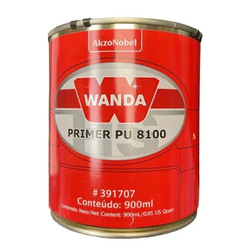 WANDA 391707 8100 Series 2K Gray Polyurethane Primer, 1 L - Wanda Primers