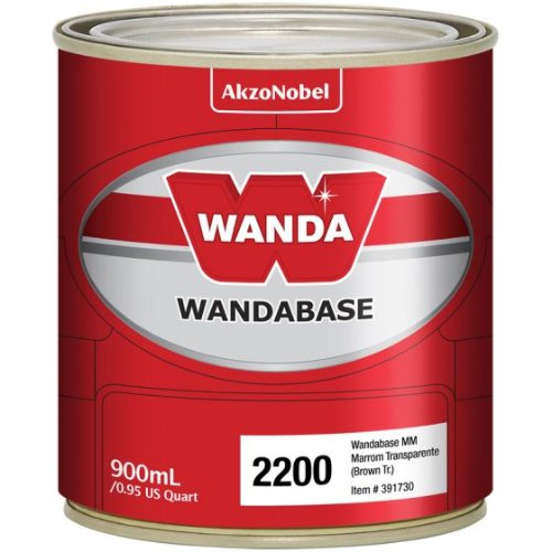 Wandabase HS 2200 Transparent Brown Mixing Toner, 1 L - Wanda Automotive Paint