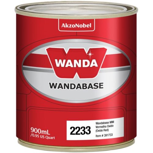 Wandabase HS 2233 Oxide Red Mixing Toner, 1 L - Wanda Automotive Paint