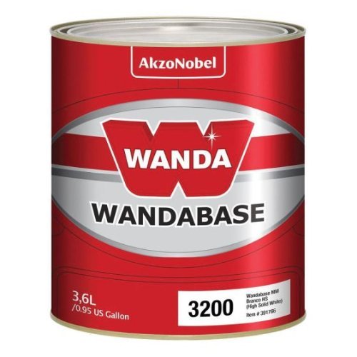 Wandabase HS 3200 White Mixing Toner, 4 L Can - Wanda Automotive Paint