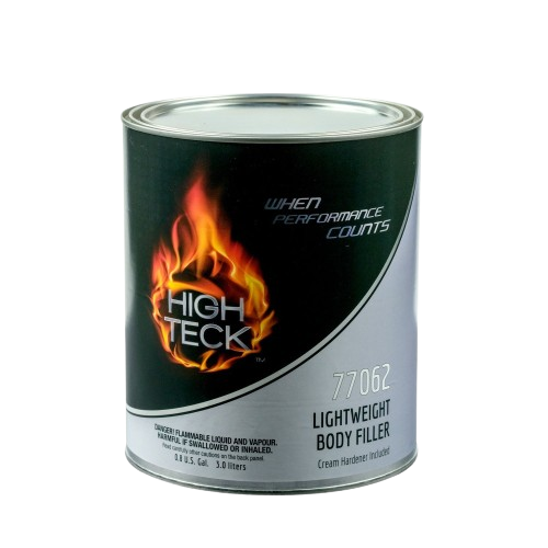 High Teck™ Lightweight Body Filler, 1 gal, Gray - High Teck Body Fillers