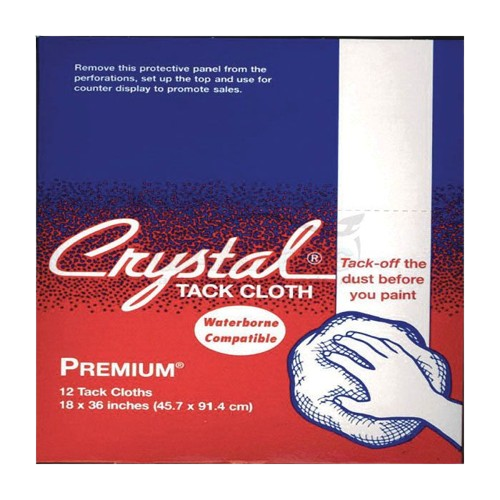 Crystal® Premium® Tack Cloth, 16 in x 36 in - Crystal Surface Prep