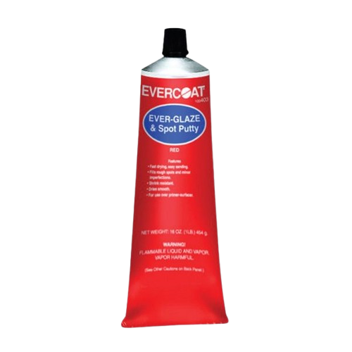 EVERCOAT® EVER-GLAZE Spot Putty, 4 lb Tube, Red - EVERCOAT Body Fillers
